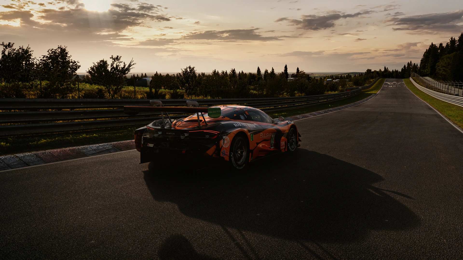 Grand Touring — McLaren in-game photograph on Nordschleife